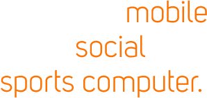 Turn your mobile into a social sports computer.